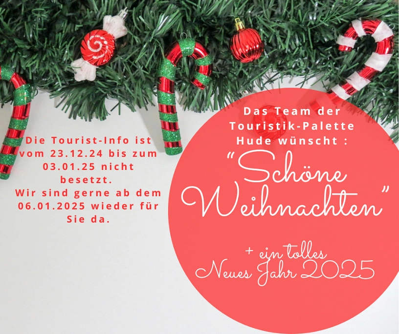 Weihnachtsgruss © Touristik-Palette Hude e.V.